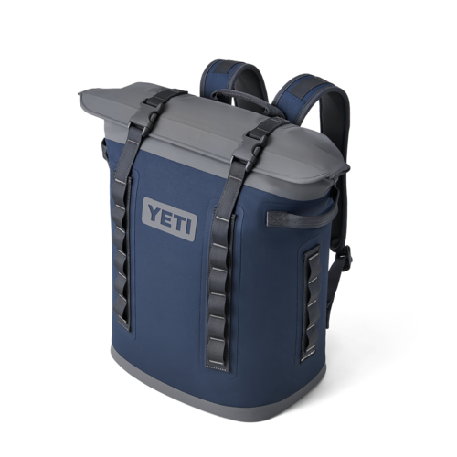 YETI Hopper M20 Soft Cooler Backpack Navy Land Sea NZ