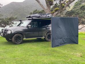 Kiwi Camping Tuatara Front Wall For Side Awning 2.5m
