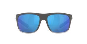 Costa Broadbill Ocearch Matte Fog Gray - Gray Blue Mirror 580G Polarized Sunglasses