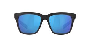 Costa Pescador Net Gray / Blue Rubber - Blue Mirror 580G Polarized Sunglasses
