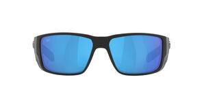 Costa Blackfin Pro Matte Black - Blue Mirror 580G Polarized Sunglasses