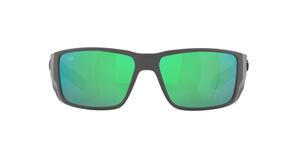 Costa Blackfin Pro Matte Gray - Green Mirror 580G Polarized Sunglasses