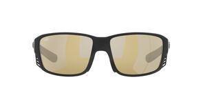 Costa Tuna Alley Pro Matte Black - Copper Silver Mirror 580G Polarized Sunglasses
