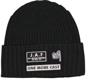 Just Another Fisherman One More Cast Beanie - Black