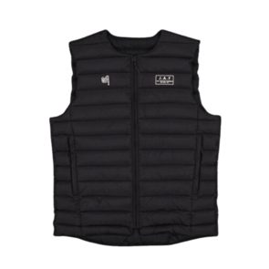 Just Another Fisherman Fender Puffer Vest - Black