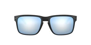 Oakley Holbrook Polished Black - Prizm Deep Water Polarized Sunglasses