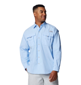 Columbia Men's PFG Bahama II Long Sleeve Shirt  - Sail