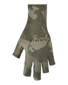 Simms Solarflex Sunglove - Regiment Camo Olive Drab