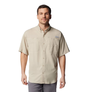 Columbia Men's Tamiami II Short Sleeve Shirt  - Fossil