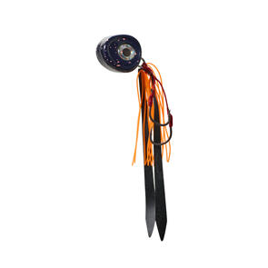 Ocean Angler Kabura Slider Lure - Black Orange