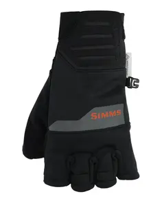 Simms Windstopper Half-Finger Glove - Black