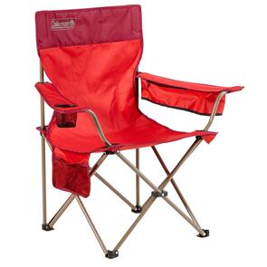 Coleman Rambler Camp Chair - Red & Grey