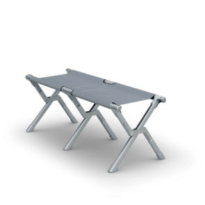 Dometic GO Compact Collapsible Camping Bench Seat - Silt