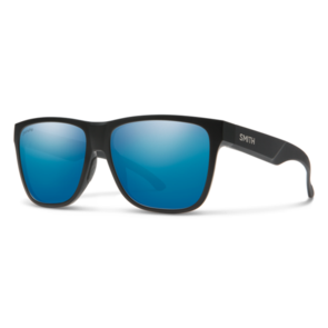 Smith Lowdown XL 2 Matte Black - ChromaPop Blue Mirror Polarized Sunglasses