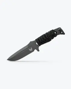 Benchmade Fixed Adamas | Black Paracord | Drop-Point Knife