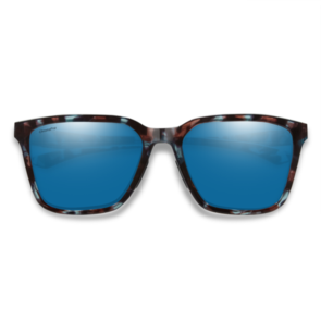 Smith Shoutout Sky Tortoise - ChromaPop Glass Blue Mirror Polarized Sunglasses