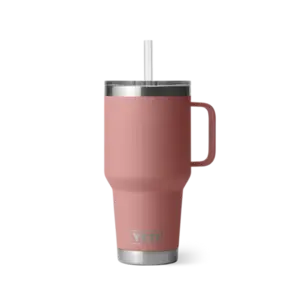 YETI Rambler 35 oz Straw Mug - Sandstone Pink