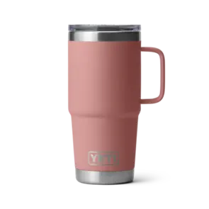 YETI Rambler 20 oz Travel Mug with Magslider - Sandstone Pink