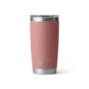 YETI Rambler 20 oz Tumbler with Magslider - Sandstone Pink