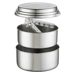 MSR Alpine Stainless Steel 2 Pot Set