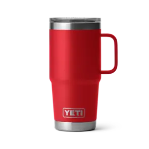 YETI Rambler 20 oz Travel Mug with Magslider - Rescue Red
