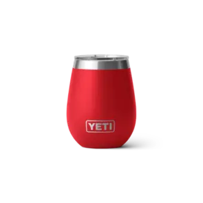 YETI Rambler 10 oz Wine Tumbler with Magslider - Rescue Red