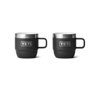 YETI Rambler 6 oz Stackable Mug 2pk - Black