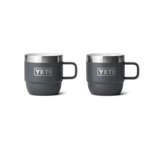 YETI Rambler 6 oz Stackable Mug 2pk - Charcoal