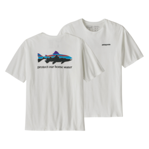 Patagonia Men's Home Water Trout Organic T-Shirt - White