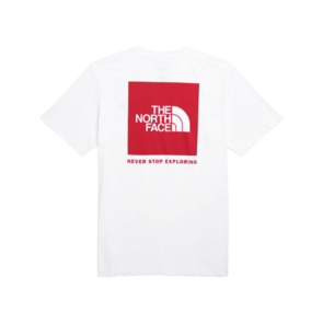 The North Face Men's Shortsleeve Box NSE Tee - TNF White / TNF Red