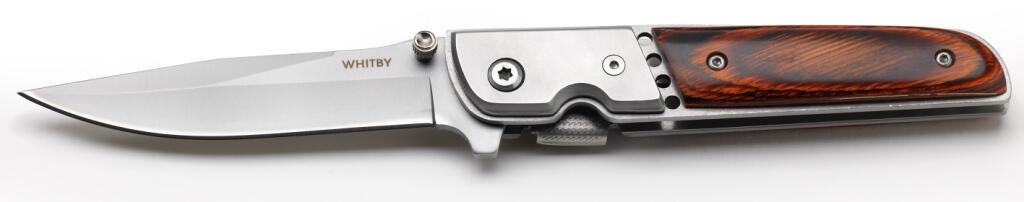 Whitby Pakkawood & Stainless Steel Lock Knife (3.5")