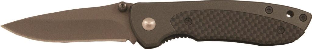 Whitby Carbon Fibre Effect Lock Knife (2.5")