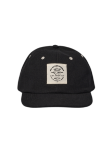 Just Another Fisherman Loyalty 6 Panel Cap - Black