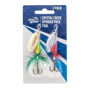 Jarvis Walker Crystal Creek Spin Lure Pack - 7gm 2pk