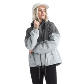 The North Face Women's Antora Rain Hoodie - Smoked Pearl / High Rise