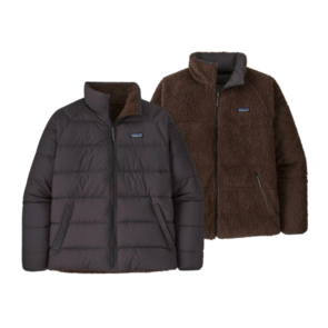 Patagonia Men's Reversible Silent Down Jacket - Ink Black