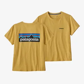 Patagonia Women's P-6 Logo Responsibili-Tee - Surfboard Yellow