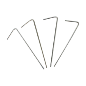 Wildtrak 23cm Steel Tent Pegs | 10 Pack