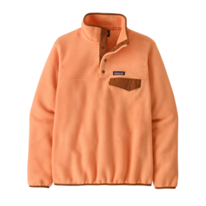 Patagonia Women's Lightweight Synchilla Snap-T Pullover - Heirloom Peach
