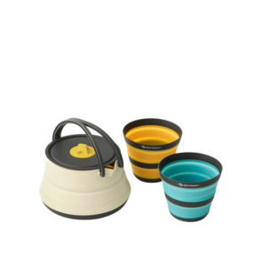 Sea to Summit Frontier Ultralight 3 Piece Collapsible Kettle Set for Two