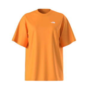 The North Face Women's Short Sleeve Evolution Oversized Tee - Apricot Glaze