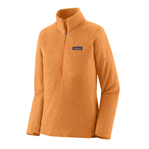 Patagonia Women's R1 Air Zip-Neck - Vivid Apricot