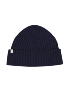 Just Another Fisherman Skipper Merino Beanie - Navy