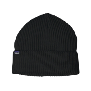 Patagonia Fishermans Rolled Beanie - Black