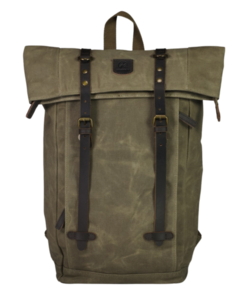 Swanndri Arrowtown Wax Canvas Back Pack 17L - Taupe