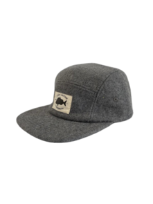 Just Another Fisherman Wool 5 Panel - Grey Marle