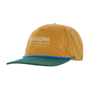 Patagonia Merganzer Hat - Water People Banner: Pufferfish Gold