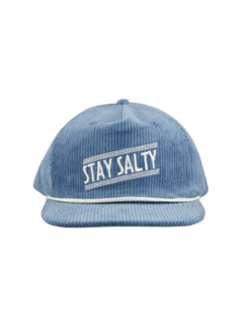 Just Another Fisherman Stay Salty Cord Cap - Salvage Blue