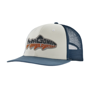 Patagonia Take a Stand Trucker Hat - Wild Waterline: Utility Blue