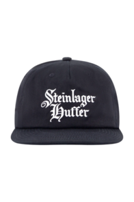 Huffer X Steinlager Snap Back Cap "Shtacked" - Black